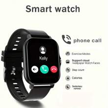 Double Strap Smart Watch 1.83-Inch Full Screen Touch Fitness Tracker, Sports Wireless Call/Dial, Message Reminder Date Alarm Compatible With Android/Ios Unisex - Pink [Double strap] - View 7