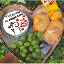 Kit 6 (SEIS) Forma BENTO Cake n° 8 x 5 cm Assadeira Forma Bolo Alumínio - Prata - Visão 4