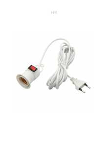 Extension Con Socket Para Foco, 10 Metros - Blanco - Ver 5