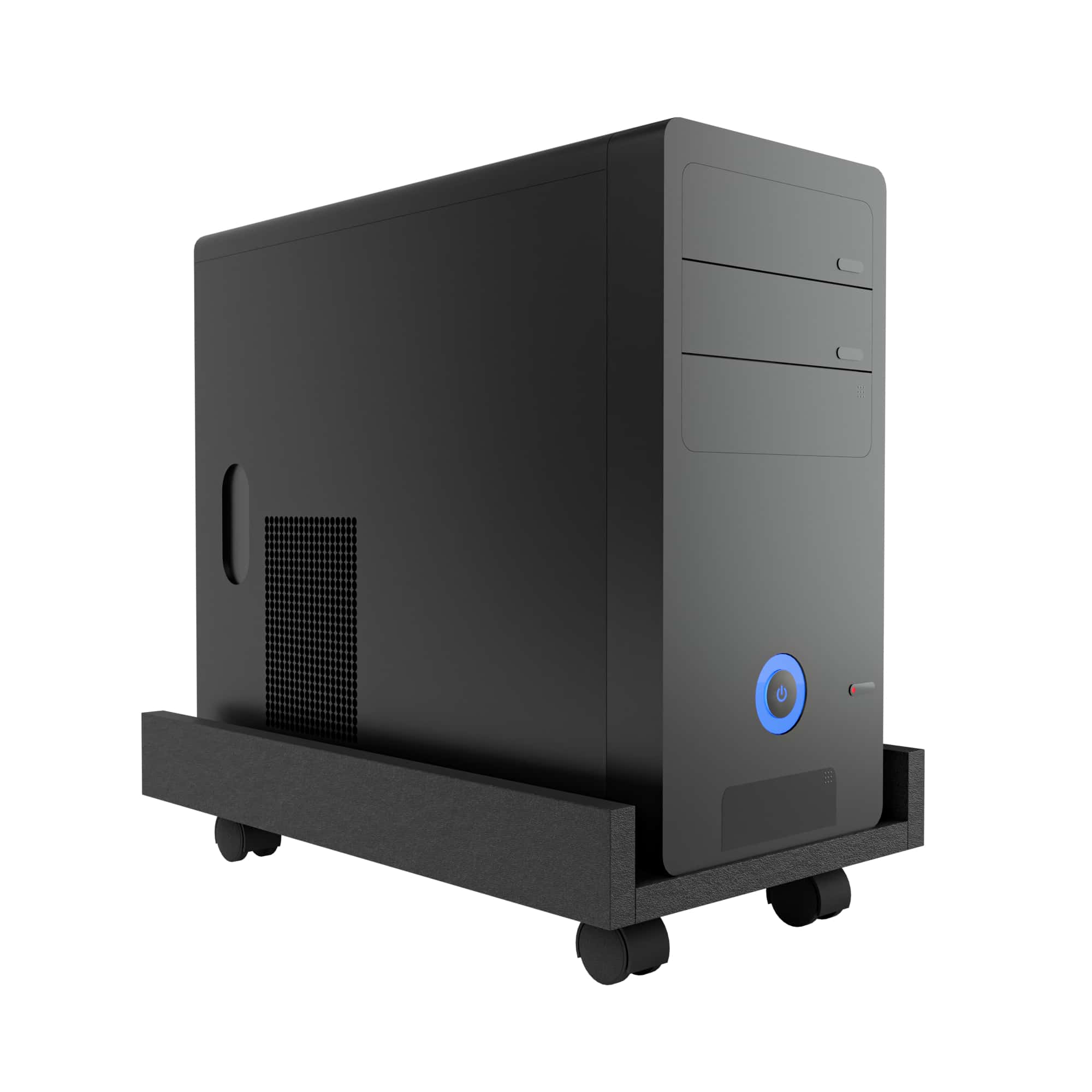Suporte Gabinete Cpu Computador Mdf Cpu Pc Com Rodas Gamer | SHEIN Brasil