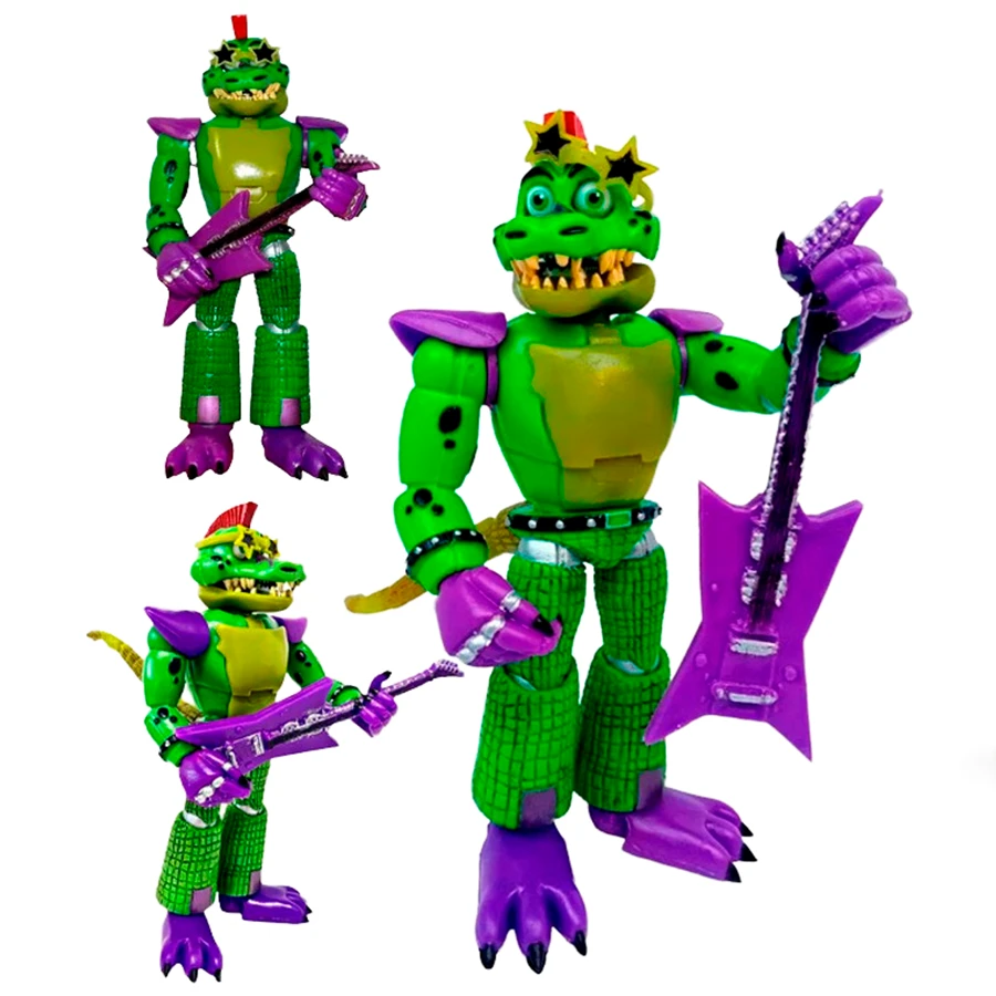 Five Nigths At Freddys Muñeco Montgomery Gator Monty Juguete - Verde Lima - Ver 1