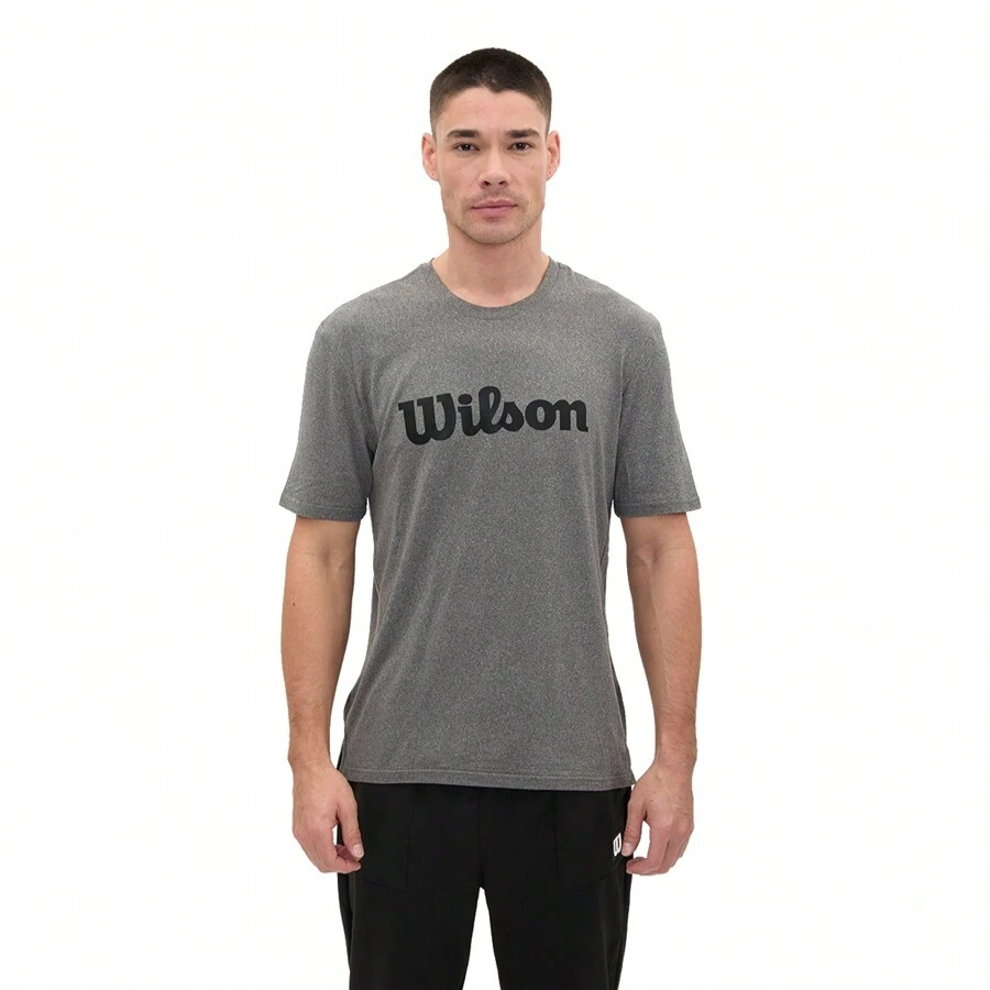 Wilson Men's Crew Neck Printed T-Shirt