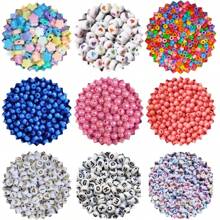 Kit 1600 miçanga sortidas + Fio Missangas Entremeio Pérolas Pulseira Colar Infantil Bijuteria