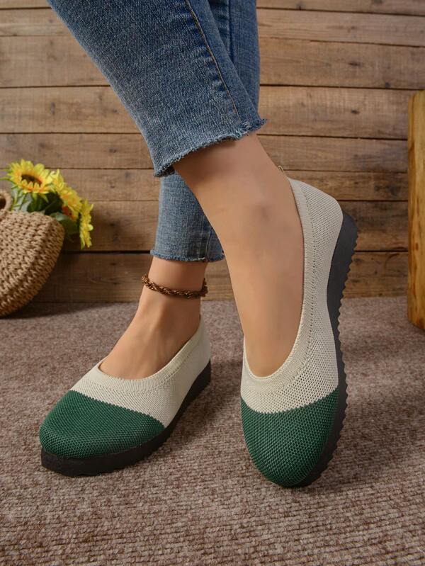 Women's Classic Fashion Casual Elegant Comfortable Lightweight Platform Black Loafers