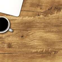 1 卷 - 木纹接触纸自粘可移除 PVC 墙纸，易于粘贴和移除，适用于厨房、卧室、客厅台面、家具装饰和翻新 - 駝色 - 查看 6