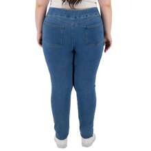 Pantalón Skinny Britos Jeans Mujer Curvy Azul 024496 - Azul - Ver 5