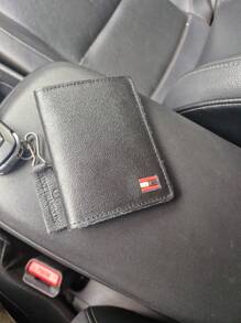 Saint Franklin Slim Card Holder Wallet - Black - View 3