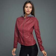Biker Jacket For Women Vinipiel - 來了 - 查看 1