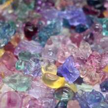 天然迷你萤石雕刻、家居装饰、水晶雕刻、水晶礼品、水晶动物、Riki 疗愈（随机发货） - 螢石 - 查看 5