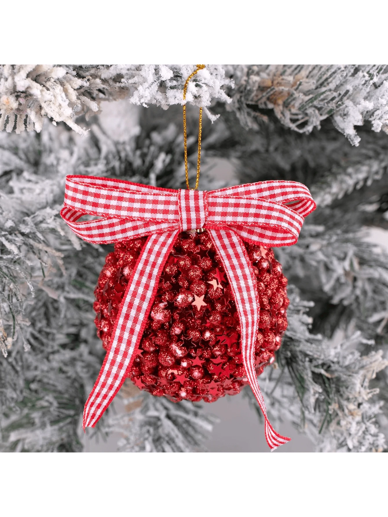 Cinta de terciopelo con borde dorado verde oliva de 2,5 pulgadas, cinta de terciopelo aplastado con borde dorado para Navidad - Multicolor - Ver 1