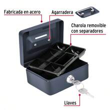 TRUPER Money Box, 12 Cm, HERMEX CADI-12 - Black - View 2