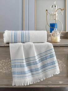 Set da bagno Zeynep Textile | Semplicità e comfort combinati | Asciugamano da bagno da 70x140 cm accompagnato da un regalo di un asciugamano da mano/viso da 50x90 cm