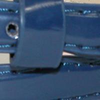 CTM Women's Skinny 1/2 Inch Dress Belt, Available In Black, Blue Grey, Brown, Dark Pink, Gold, Grey, Light Pink, Navy, Orange, Red, Silver, White, Yellow,  Large, Medium, Small, Xlarge Faux Leather Dress Belts - Màu xanh hải quân - Xem 3