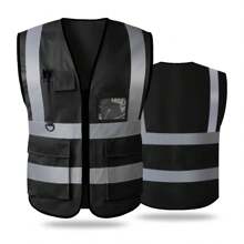 High Visibility Security Working Reflective Vest Personalized Construction Traffic Outdoor Cycling Wear For Men Woman