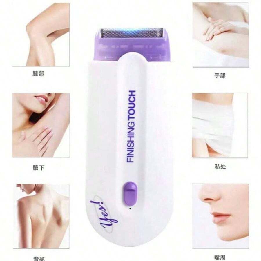 2 In 1 Facial Hair Remover With Painless Finish And Touch LED