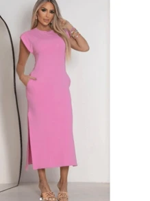 Great Fabric, The Best Value For Money In A Dress. - Baby Pink - View 3