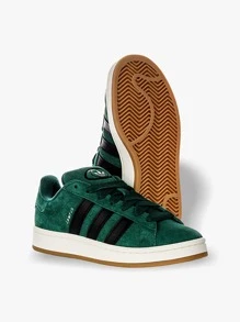 Adidas Campus Men's Casual Athletic Shoes Anti-Slip Lace-Up Heritage Running Street Style Office Green IF8763 - Collegiate Green/Core Black/Off White - View 4