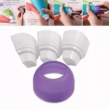 Triple Coupler 3 Colors In 1 Pastry Cake Decoration - White - View 4