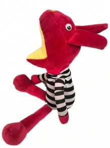 Peluche Juan Carlos Bodoque - 31 Minutos - Rojo - Ver 2