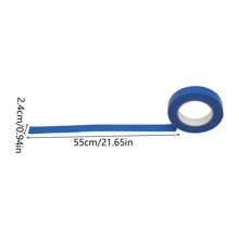 kangten 54 Rolls Blue Masking Tape Decorators Artist Tape With Sharp Lines For Painting, 54 Rolls Painter's Tape 2.4cm X 55 M - Blue - View 3
