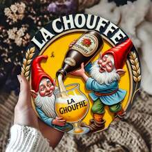 Letrero de cerveza vintage de metal Raschuf, decoración de pared rústica para interior/exterior, bar, cocina, oficina, sala de estar, decoración del hogar, decoración de fiestas, regalo único para Acción de Gracias y Navidad, estilo aleatorio
