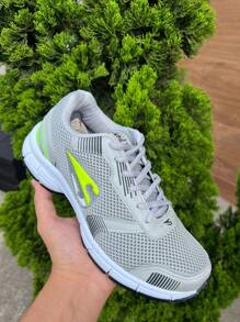 Men's Adult Lss Training Gym Shoes Comfort And Quality - Gray Green - View 3