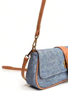 Dedoo 1pc Handbag 2024 New Fashion Handbag Joker Cowboy Long Stick Handbag 2024 New Advanced Texture Niche Original Shoulder And Underarm Slung, Suitable For Travel, Dating, Shopping, White-Collar Workers To Wear, Send Girlfriends Girlfriends And Other Scenarios. - Nhiều màu - Xem 4