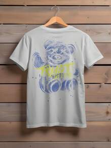 Men T-Shirts - 灰色 - 查看 1