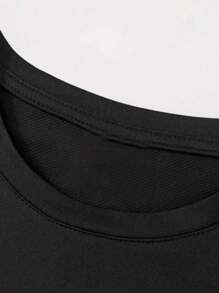 Neymar Jr Men's T-Shirt Man's Signature 100% Cotton Streetwear Shirt Model 2025 In Premium Mesh - 黑色 - 查看 2