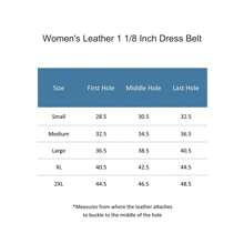 CTM Women's Leather 1 1/8 Inch Dress Belt (Pack Of 2), Available In Black, Brown, Navy, Red, Tan, White,  2XL, Large, Medium, Small, Xlarge Leather Dress Belts - 紅色 - 查看 3