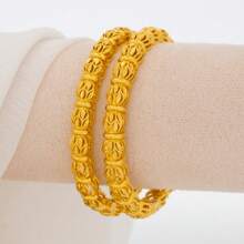 1pc Style Luxury Fashion Open Cuff Bracelet, Elegant Women Accessories, Southeast Asia Bridal Jewelry