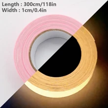 Glow In The Dark Stage Luminescent Tape - Decorative Fluorescent Warning Tape - Suitable For Indoor/Outdoor Party & Event Decoration, Romantic Atmosphere Creation - Power Outage Guide - Anti-Collision Reminder Sticker Tape - Freely Trim - For Stairs/Switches/Door Frames/Floors/Passages/Emergency Exits Etc. - Christmas Gift Gifts Birthday Graduation Stuff Living Room Decor House Decor Home Decor Living Room Wall Art Wall Paper Stickers Personalised Stickers - Multicolor - View 16
