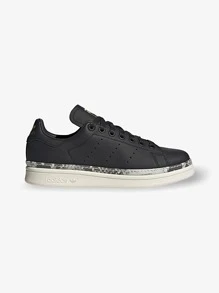 Adidas Unisex Stan Smith New Bold Black - Black - View 1