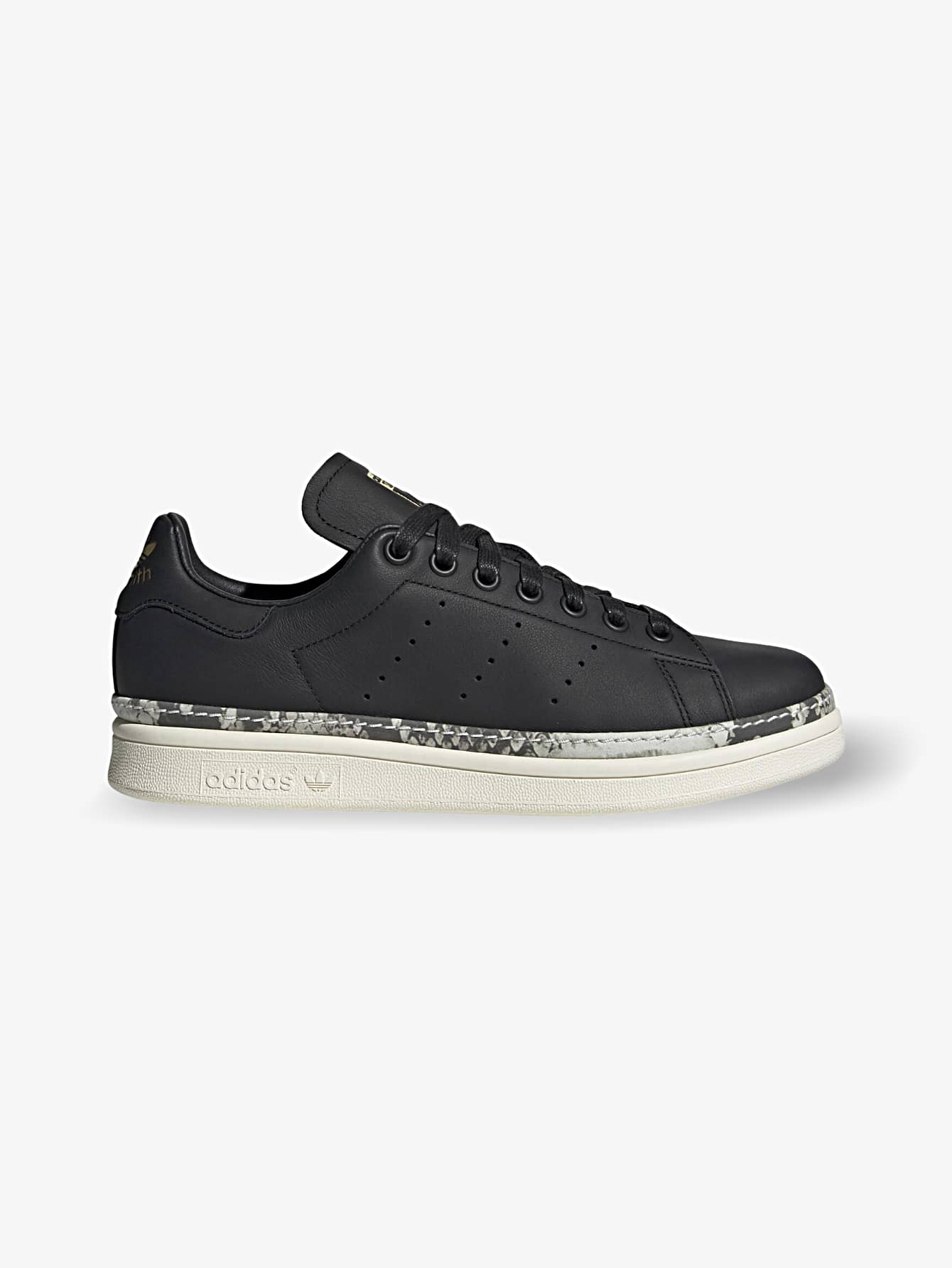 Adidas Unisex Stan Smith New Bold Black - Black - View 1