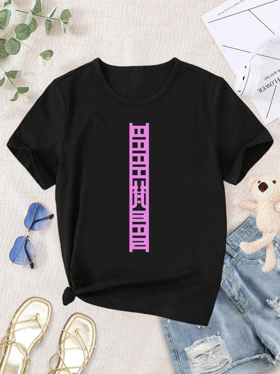 Lovers T-Shirts Tokyo Revengers Brahman Gang T-Shirt For Ladies - Hanagaki Takemichi Anime Manga - màu đen - Xem 1