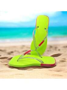 Women's Flip Flops, Light, Comfortable, Soft, Stylish And Modern - 淺藍色 - 查看 6
