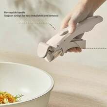 3-Piece Aluminum Ceramic Cookware Set - Black Or Beige - Kitchen - 米色 - 查看 3