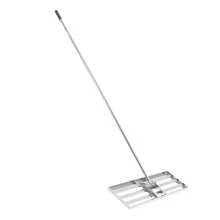 YUNRUX T-formad gräsmatteutjämnare, jordgräsmatta, gräsmatteutjämnare med handtag