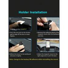 Magnetic Car Phone Holder, Casual Minimalist Convenient Daily Accessory