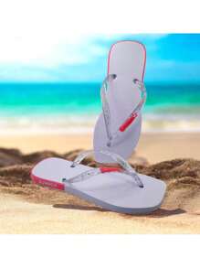 Women's Flip Flops, Light, Comfortable, Soft, Stylish And Modern - 淺藍色 - 查看 5