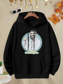 Teddy Pendergrass Retro Soul Fan Design Big Size Women Hoodie Hoodie For Women Acid Washed Jeans Black Pride Funk New Edition Style - 黑色 - 查看 1
