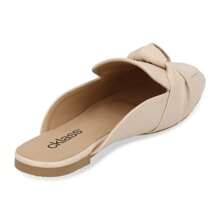 Kit Of 2 Pairs Of Slingback Loafers With Knot Detail In Beige And Black - 彩色 - 查看 6