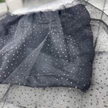 Girls' Summer Tulle Skirt Set - 1 Blouse And 1 Shorts - 1 To 8 Years Old Girl - màu đen - Xem 5