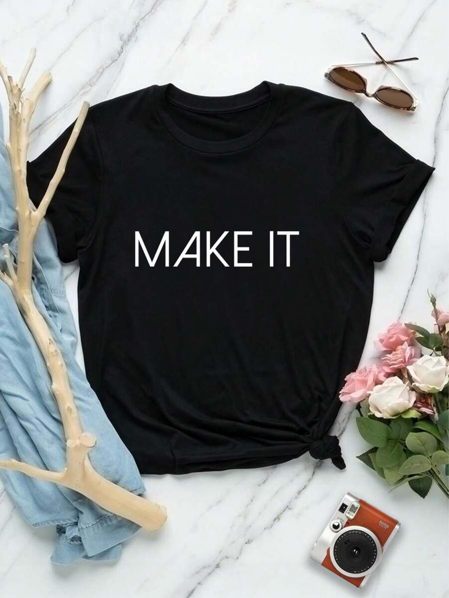 Lovers T-Shirts Make It Work! - Tim Gunn's Project Runway Inspiration - Black - View 1