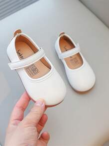 1 Pair Children's Slip-Resistant Casual Shoes, Simple & Fashionable For Daily Wear, Spring & Autumn
