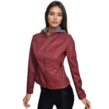 Biker Jacket For Women Vinipiel - 來了 - 查看 7