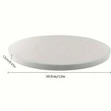 用于蛋糕装饰的专业蛋糕鼓：直径 12 英寸（30.5 厘米），厚度 0.47 英寸（1.2 厘米）坚固的纸板蛋糕底座，纸质材料 - 彩色 - 查看 2