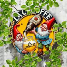 Letrero de cerveza vintage de metal Raschuf, decoración de pared rústica para interior/exterior, bar, cocina, oficina, sala de estar, decoración del hogar, decoración de fiestas, regalo único para Acción de Gracias y Navidad, estilo aleatorio