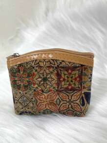 New Genuine Leather Wallet With Zipper Card Slots And Compartment For Women Money Wallet Mini Wallet Purse Wallet Coin Wallet - Camel - View 5