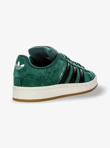 Adidas Campus Men's Casual Athletic Shoes Anti-Slip Lace-Up Heritage Running Street Style Office Green IF8763 - Collegiate Green/Core Black/Off White - View 2